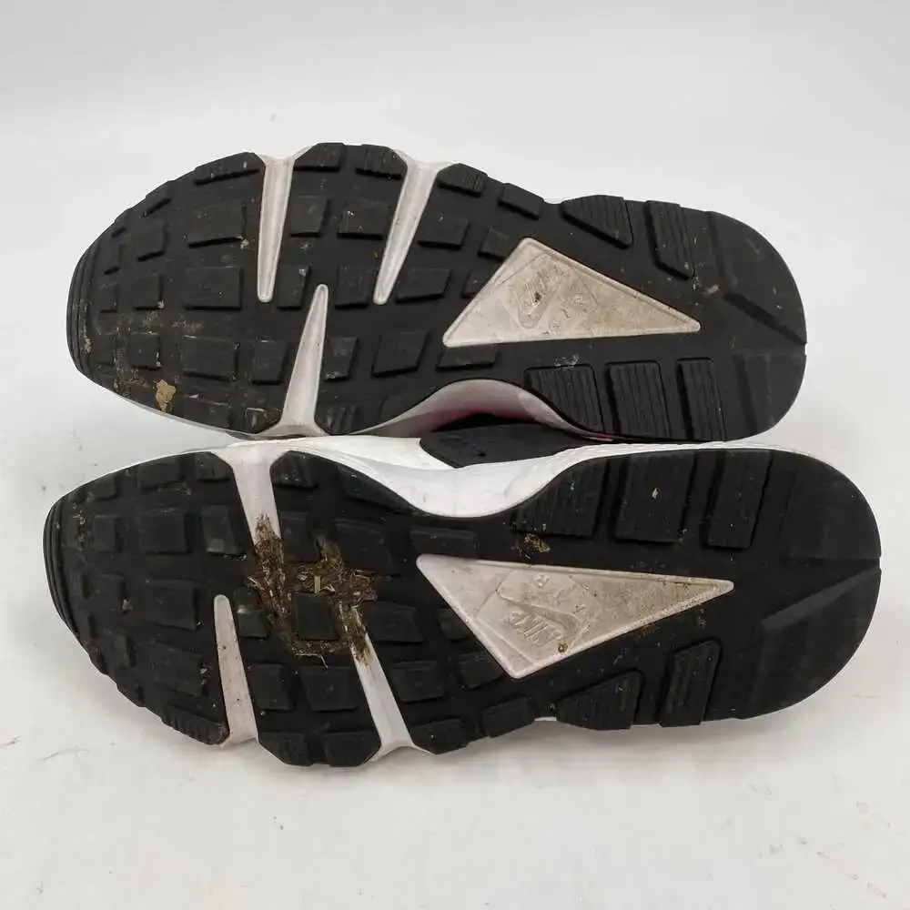 Nike White Pink Huarache Sneakers | Women’s Size 8